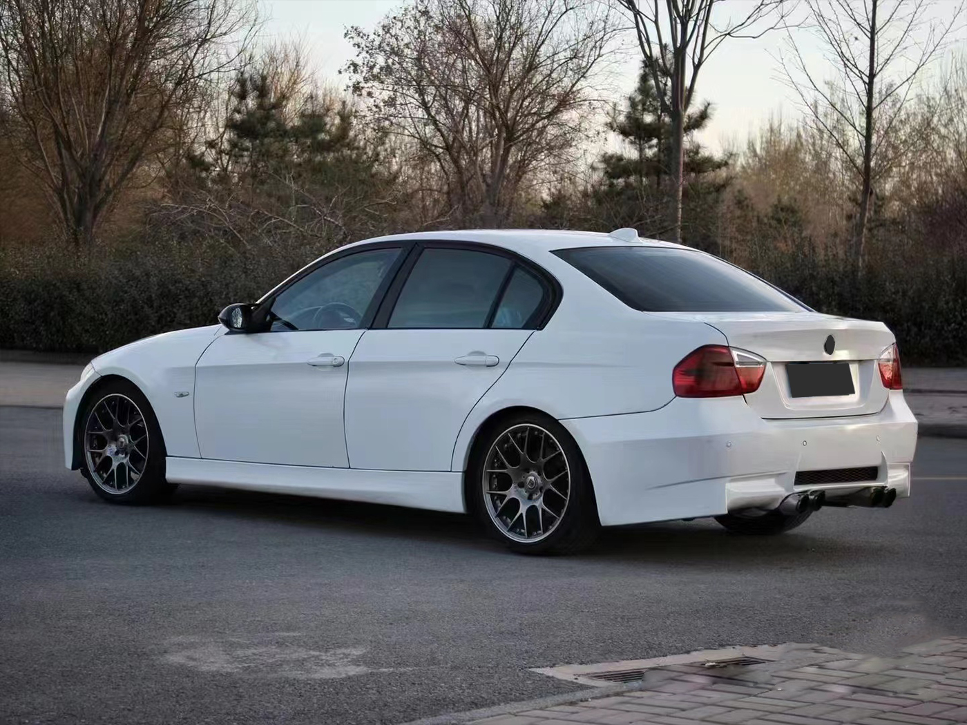 E90 to M3 rear bumper car