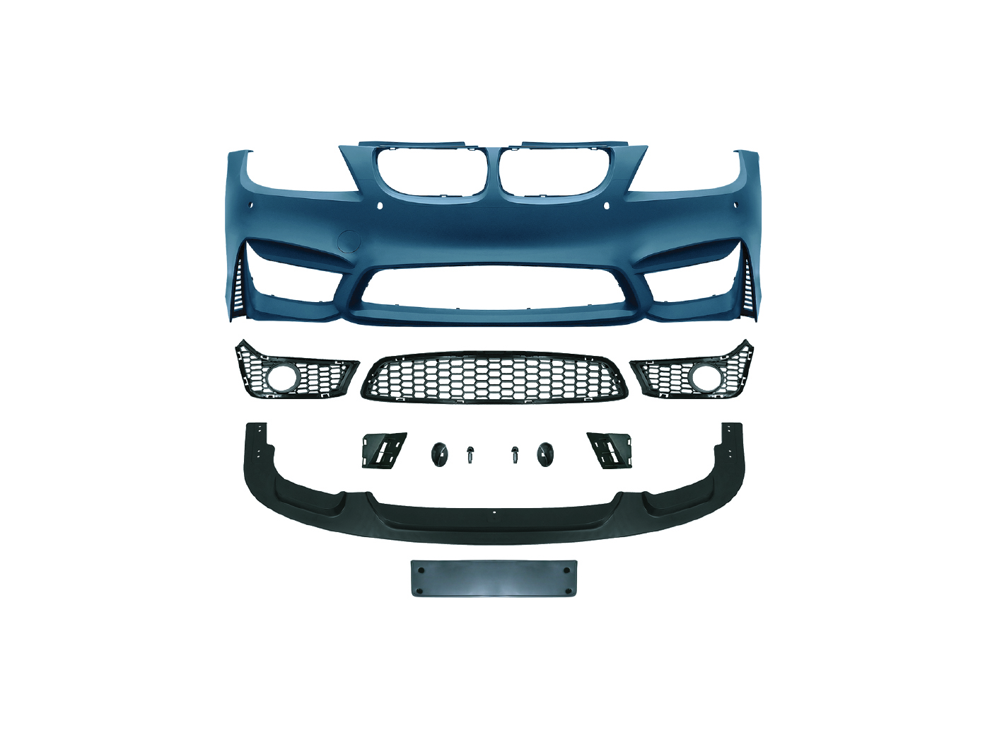 E90 LCI to M4 front bumper with fog lamp