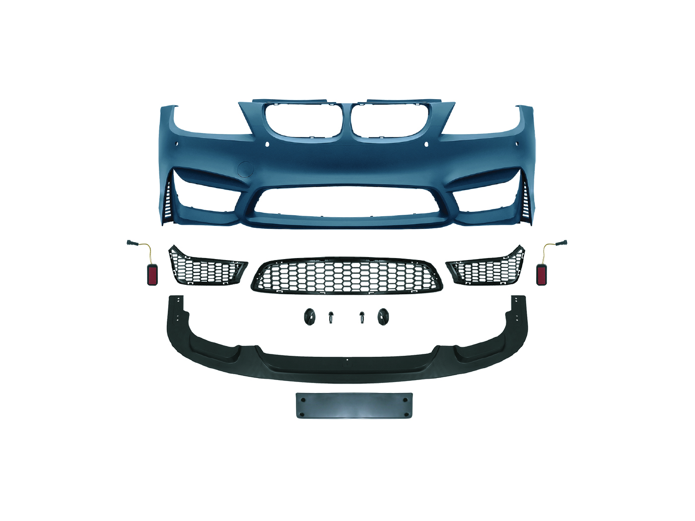 E90 lci to M4 front bumper